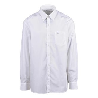 Paul & Shark shirt - Heren - Casual Overhemden - Wit - 4XL - Katoen - Overhemden