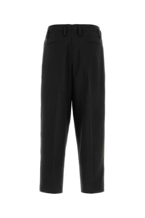 Jil Sander J61ka0063j70001 001 Black Exterior: Polyester Pantaloni Trousers