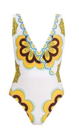 La DoubleJ Hazzard SwimsuitWhite Size XS