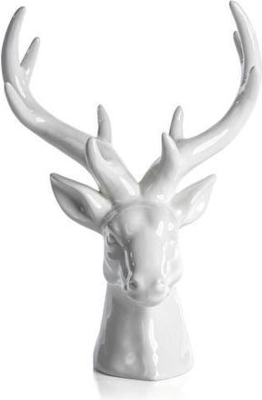 Zodax Stag Head Ceramic Figurine in White at Nordstrom Rack