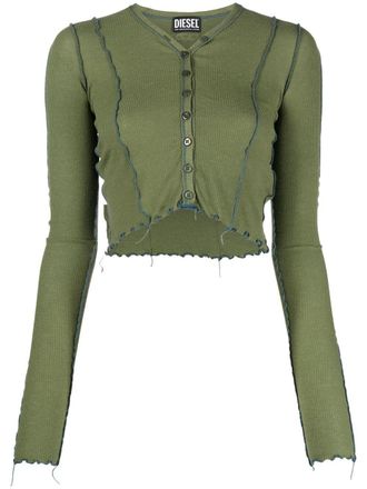 Diesel Cardigan crop - Verde
