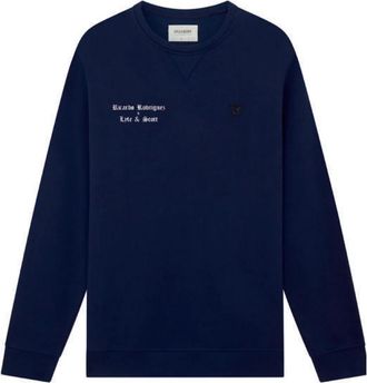 Lyle & Scott Hombre, Sudaderas, Azul, Talla: XL