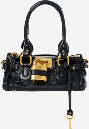 Chlo&eacute; Kleine Paddington-Tasche von Chlo&egrave; aus kastanienbraunem Leder