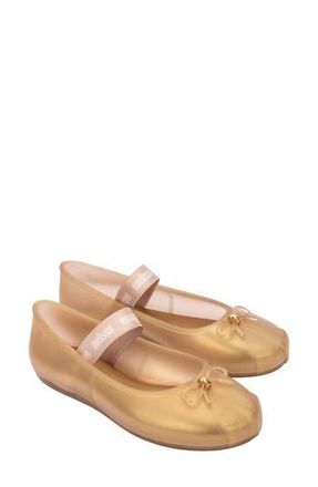 Melissa Sophie Ad Water Resistant Mary Jane in Gold at Nordstrom Rack, Size 10