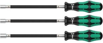 Wera Set di cacciaviti per fascette stringitubo 391-3