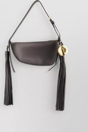Burberry shield mini quilted lambskin shoulder bag