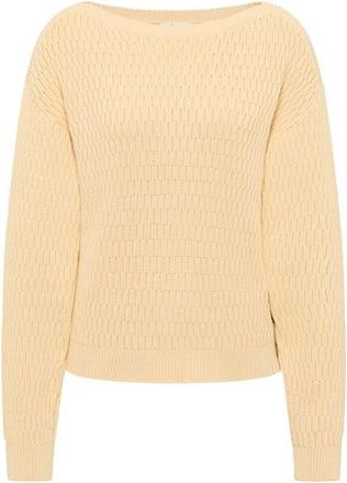 Tranquillo Jaquard-Pullover Pullover für Damen | beige