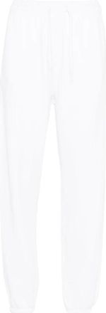 Polo Ralph Lauren Witte Katoenmix Broek Ss 25 - Dames - Sweatpants - Wit - M - Katoen - Broeken