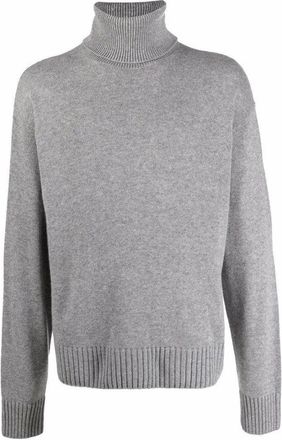 Off-white Basic Knit Turtleneck Sweater