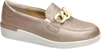 Solidus Kathy 013 Penny Loafer - Dames - Loafers - Beige - 38 EU - Leer - Schoenen