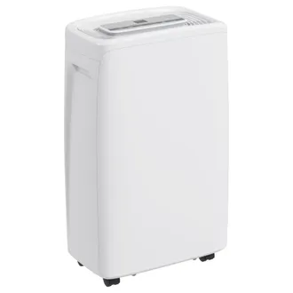 HOMCOM Deshumidificador El&eacute;ctrico 12l/d&iacute;as Silencioso Con 4 Modos 2 Velocidades Para Dormitorio Sal&oacute;n Cocina 29x18x49 Cm - Homcom