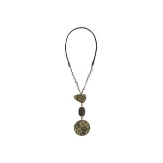 Maliparmi Collana Stampe nella Resina - - Accessories - Donna - Grigio - ONE SIZE