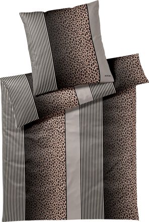 Elegante Bettwäsche Leo, Taupe