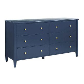 Ballard Designs Sidney Wide Dresser - Navy - Ballard Designs
