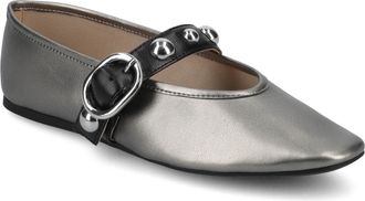Journee Collection Womens Naveah Studded Ballet Flats
