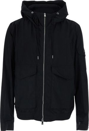 Tatras Black Solid Hood Jacket