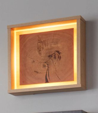 Möbel Vogl Wandleuchte mit Rahmen