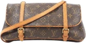 Louis Vuitton Pre-owned Cross Body Bags, female, Brown, Size: ONE SIZE Pre-owned Marelle Crossbody Bag