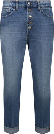Dondup Koons Jeans - Dames - Jeans - Blauw - Maat: W30 Katoen