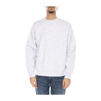 Obey Hoodies & sweatvesten, Heren, Grijs, M, Sweatshirt met ronde hals