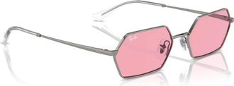 Ray-Ban Zonnebrillen - Heren - Zonnebrillen - Roze - 58 MM - Accessoires