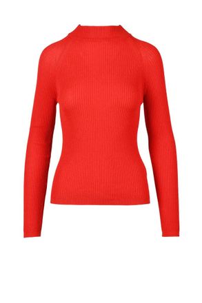 Mant&ugrave; Ribbed Knit Sweater in 100% Virgin Wool