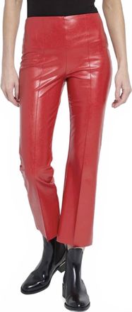 Lyss&eacute; Ankle Elysse Vegan Leather (27.5 Inseam) In Extra Ordinary Red