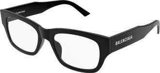 Balenciaga Eyeglasses - Heren - Brillen - Zwart - 54 MM - Accessoires