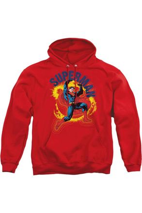 Gildan Superman A Name To Uphold Adult Pull Over Hoodie / Hooded Sweatshirt