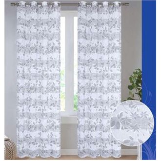 Trade Shop Trade Shop - Tenda Idqual Pannello Singolo Con 8 Borchie Porta Finestra Bastone 140x280 Cm