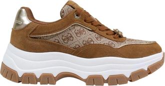 Guess Sneakers, female, Beige, 5 UK, Berrett3 Flpbt3 Fal12 Trainers