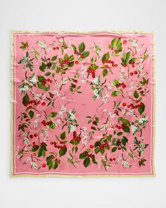 St. Piece Amelia Double-Sided Silk Scarf
