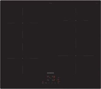 SIEMENS Placa De Inducci&oacute;n De 60 Cm Con 4 Quemadores, 4600 W, Negra - Eu611beb5h - Siemens