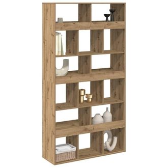 Berkfield Home Classic Bookcase Artisan Oak 100x33x187.5 cm Engineered Wood in Brown