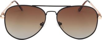 Lee Cooper LC1015 C01 Mens Sunglasses Black Size 57