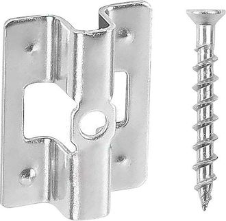 OEM Abrazaderas Para Cubiertas - Clips De Fijaci&oacute;n - Construcci&oacute;n De Cubiertas - Acero Inoxidable - 100 Piezas - Plateado