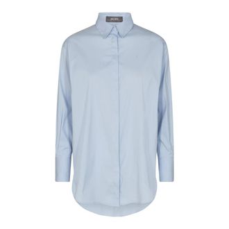 Mos Mosh Shirts, female, Blue, XL, Classic Enola Shirt in Skyway