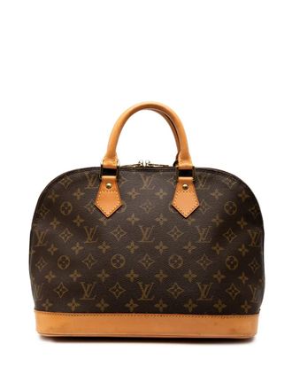 Louis Vuitton 1994 Monogram Alma PM handbag - women - Leather/Fabric - One Size - Brown