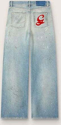 Golden Goose Distressed Denim Jeans - Blue