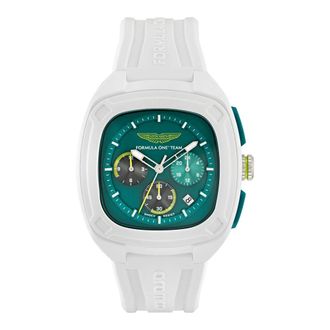 Aston Martin Accessoires, Heren, Wit, ONE Size, Formula 1 OVR Watch