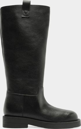 Schutz Betty 35MM Leather Knee-High Boots