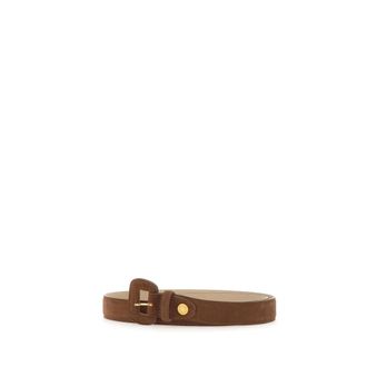 Gianni Chiarini Suede Belt - female - Gianni Chiarini - Belts - Brown - ONE SIZE - Accessories