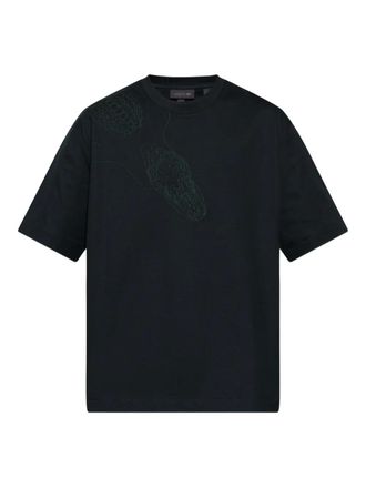 Lacoste embroidered-detail T-Shirt - men - Cotton - 5 - Green