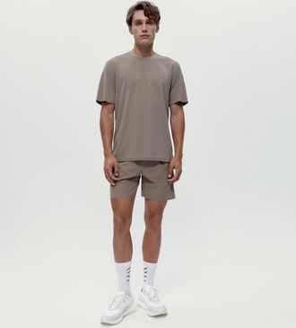 Born Living Yoga T-shirt Dan Taupe