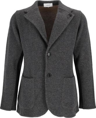 Lardini Giacca Maglia - Heren - Blazers - Grijs - S - Jassen