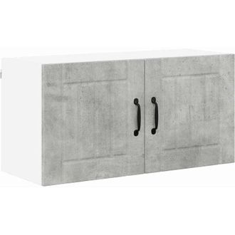 vidaXL Kitchen Cabinet Concrete Grey 80 x 31 x 40 cm Engineered Wood vidaXL