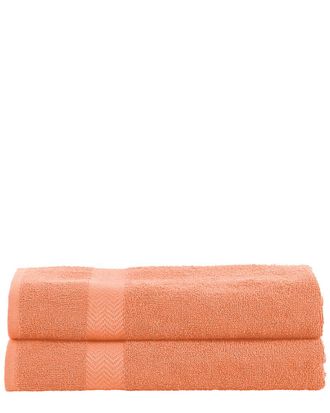 Superior Weavers Touch 2Pc Bath Cotton Sheet Set