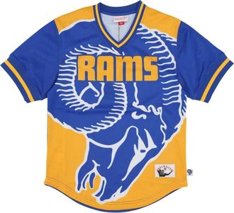 Mitchell & Ness NFL Jumbotron 3.0 Mesh V-hals Jas - Heren - Fitness - Veelkleurig - L - Polyester - Fitness