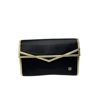 Givenchy Pre-owned Vintage Clutch - Dames - Pre-owned - Zwart - Maat: ONE Size Leer