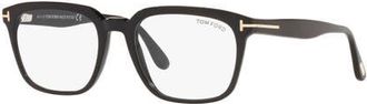 Tom Ford 53mm Square optical glasses in Black at Nordstrom